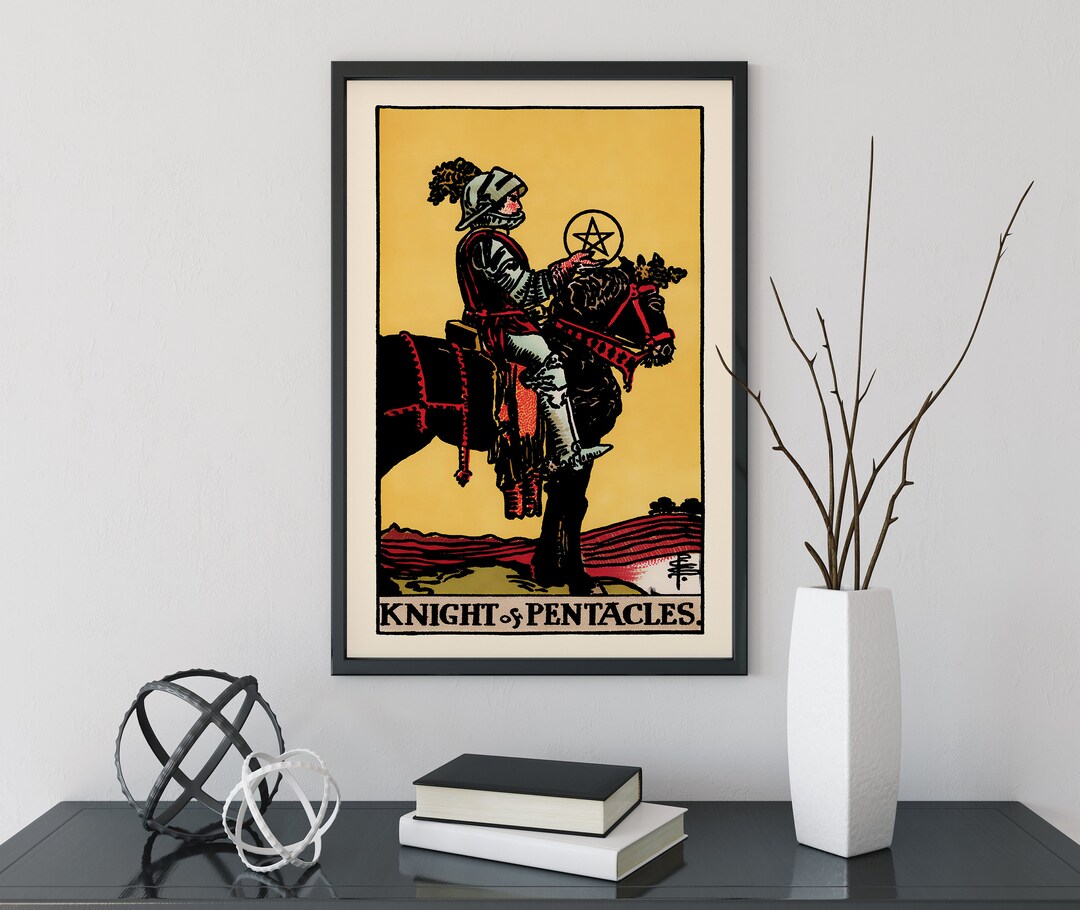 SerenitySpaGift's tweet photo. Knight of Pentacles- Tarot Card Print - The Knight of Pentacles Card Poster, No Frame by Printagrams https://t.co/ObKW32wraZ #TarotArt #KnightofPentacles #TarotCard #EtsyFinds #CustomArt https://t.co/eJZ3bZspuZ