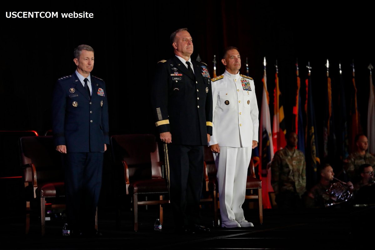 8月9日、#統合作戦司令官は、#米中央軍指揮官交代式 に参加しました