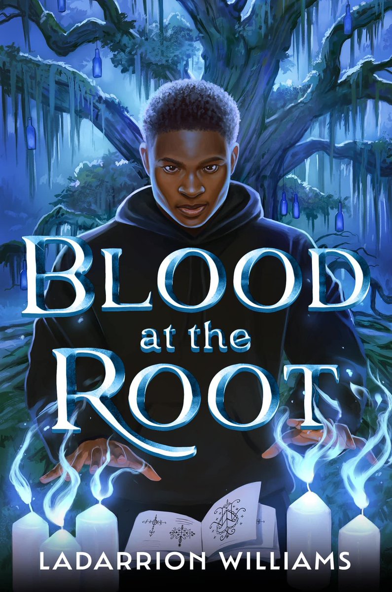 ItsLaDarrion's tweet photo. Fun fact because it has to be said. 🤭

I actually hired a dope Black woman photographer and shot real life photos of an actor friend who played Malik Baron in the Short Film. And these two photos inspired my book covers. 

And I had the wonderful Hilary D. Wilson illustrate.

The more ya know.

#BonesattheCrossroads