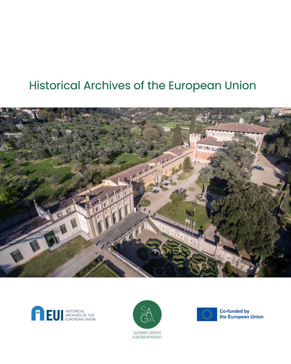 Introducing the HAEU, based in Italy.  The HAEU is one of the MTU's fellow #SAGA partners who have carried out a survey with archival institutions to gauge risk mgmt and preparedness. 
More info on SAGA here ➡️ go.mtu.ie/4kZG6Sx 
#GreeningArchives #CreativeEurope
