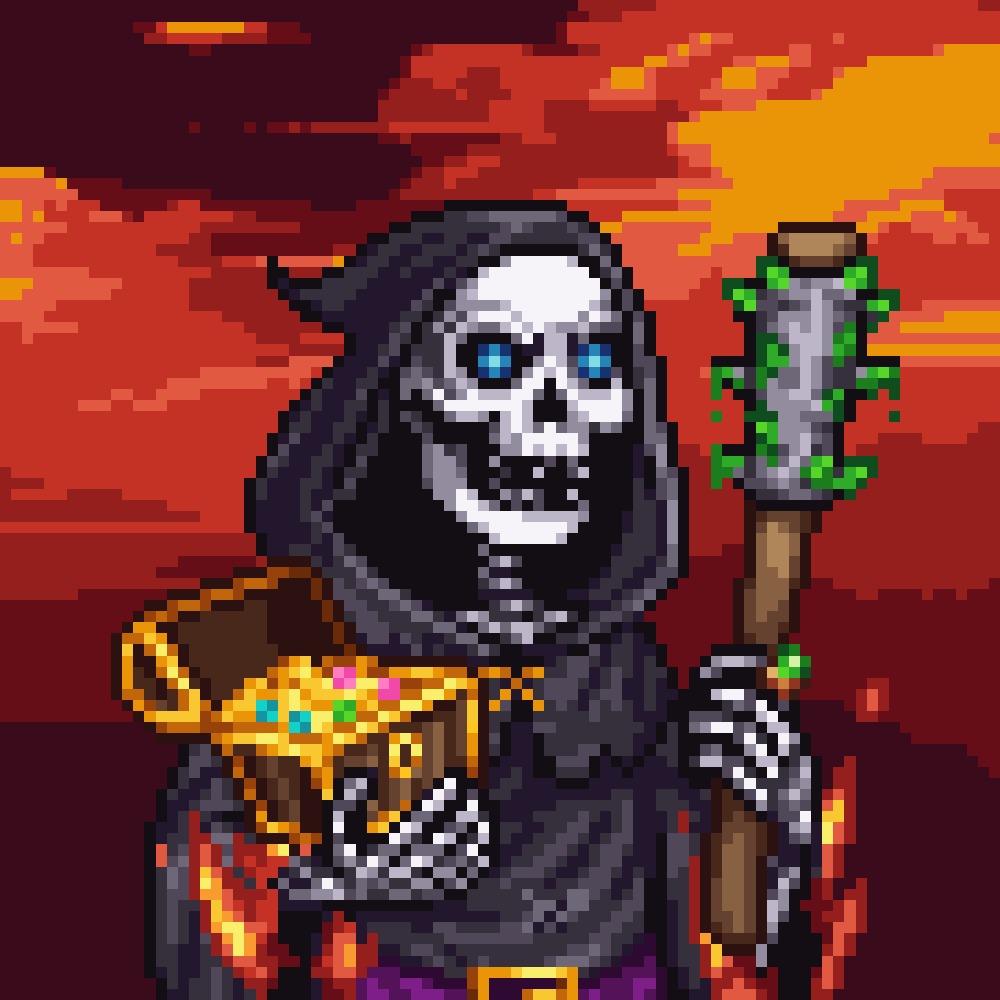 Shadows fade, legends wake. GM. Reply “gm” to claim your place in the Necropolis. 🖤