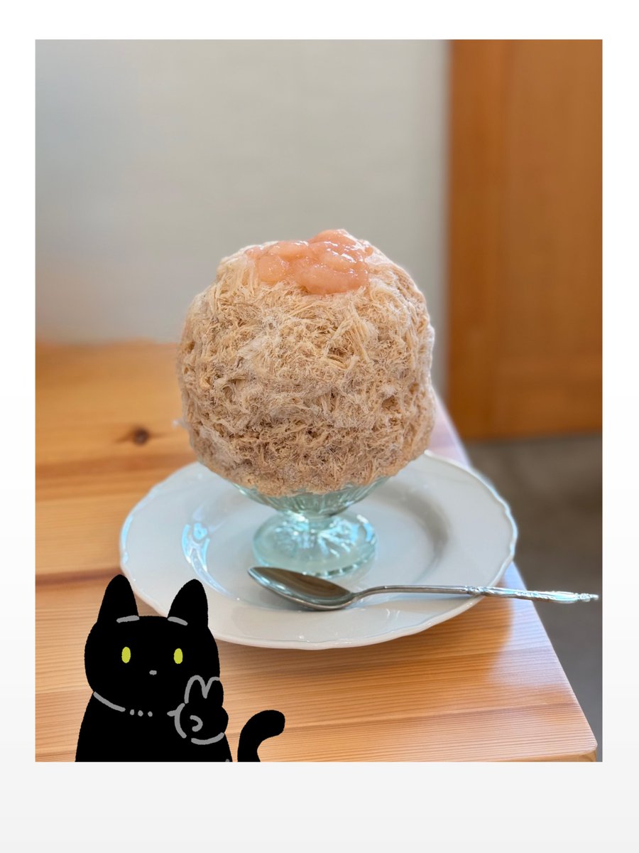 夏はかき氷をいっぱい食べます