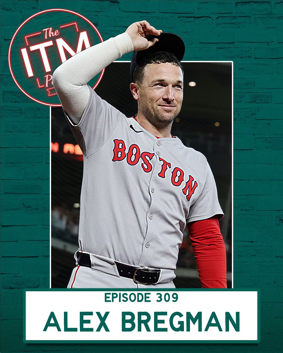 Ep. 309: Alex Bregman

- Breggy joins ITM
- Bringing winning back to Boston
- Bregman’s future
- New Sam Adams beer
- Marlins Preview
- Much more

All that and much more! 🎧 linktr.ee/itmpod