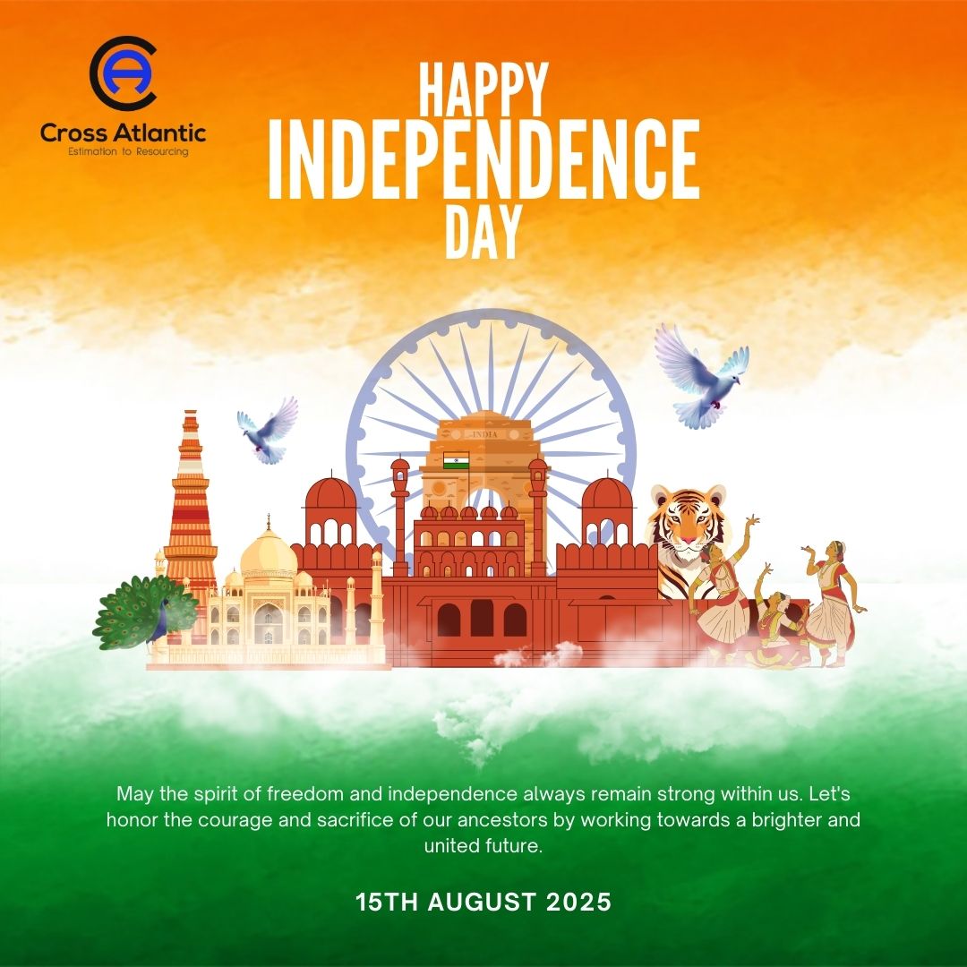 CrossAtlantic__'s tweet photo. Happy Independence Day 2025! 🇮🇳 May the spirit of freedom guide us towards a future of transparency, fairness, and growth. #HappyIndependenceDay2025 #ITServices #CrossAtlanticSoftware #AIServices https://t.co/zrBjOKpbB5