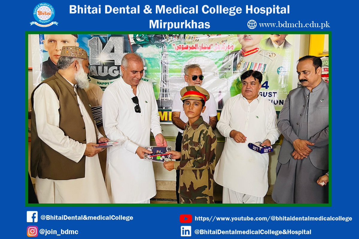 BDMCMPS's tweet image. This 14th August, Bhitai Group of Colleges celebrated with the amazing kids of Bait-ul-Maal Sweet Home Orphanage — a day filled with smiles, drama performances, and pure joy. 🌟
#IndependenceDay #BhitaiGroupOfColleges #SweetHomeOrphanage #CommunityImpact #SaluteToOurHeroes