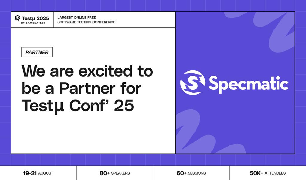 Specmatic tweet media