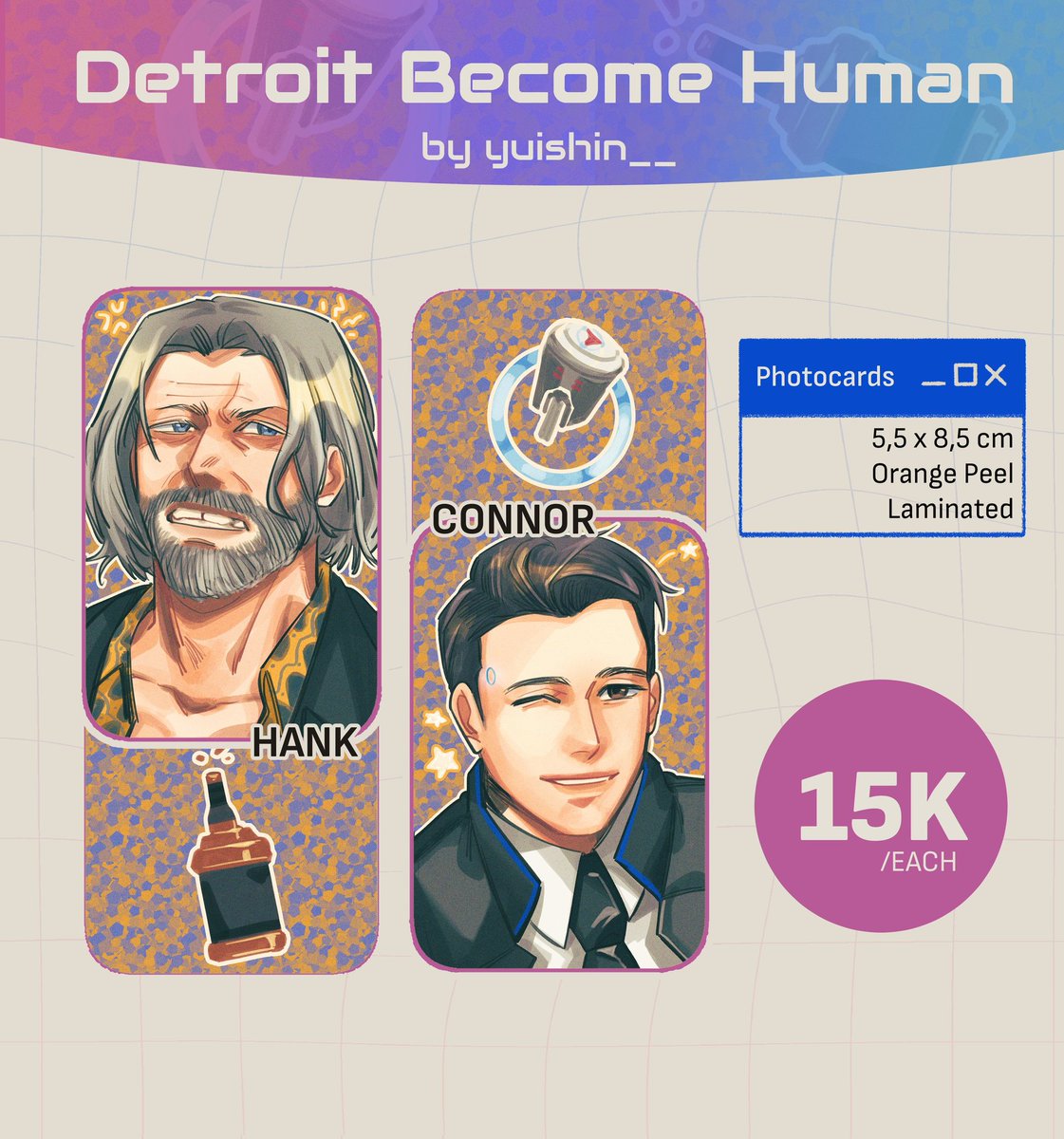 [Shares are 🫶✨]
(1/5)
Hey everyone, I'm opening #CF21 Pickup Only PO with Warnet Portable~! 💻🔥

📅Close PO: 31st August 2025, 23:59
📌Booth: TBA (Both Days)
🎮Fandom: Originals ☕🍵, DBH: Hank-Connor
🔗Link Form:  forms.gle/f4ni7a3A57utig…

#CFXXICatalogue #cf21catalogue