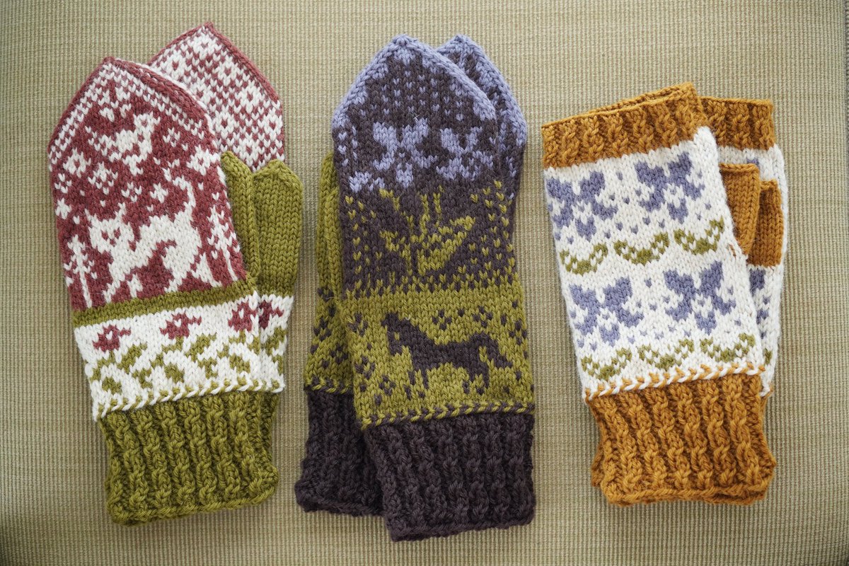 9月中旬頃からミトンの受注販売を考えています🧶
編み図等も制作中...💭