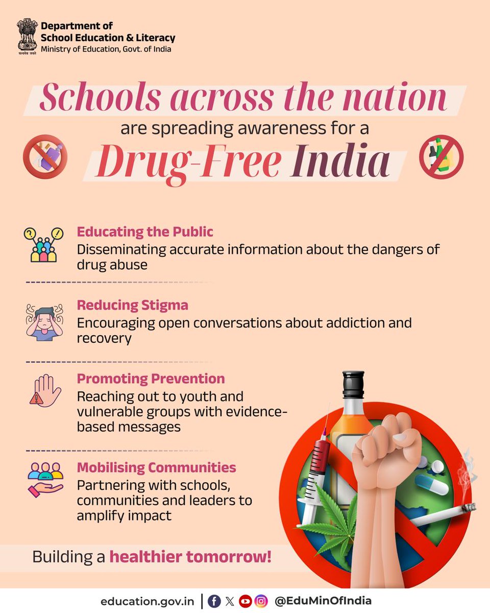 IIM Kozhikode (@iimkozhikode) on Twitter photo IIM Kozhikode joins the nationwide #NashaMuktBharat campaign with a campus run & student pledge against drug abuse. Together, we commit to a healthy, safe & drug-free society. 🇮🇳<a href="/NMBA_MSJE/">Nasha Mukt Bharat Abhiyaan</a>
#IIMK #SayNoToDrugs #DrugFreeIndia #YouthForChange #NMBAHC #NarcoticsControlBureau IIM Kozhikode joins the nationwide #NashaMuktBharat campaign with a campus run & student pledge against drug abuse. Together, we commit to a healthy, safe & drug-free society. 🇮🇳<a href="/NMBA_MSJE/">Nasha Mukt Bharat Abhiyaan</a>
#IIMK #SayNoToDrugs #DrugFreeIndia #YouthForChange #NMBAHC #NarcoticsControlBureau