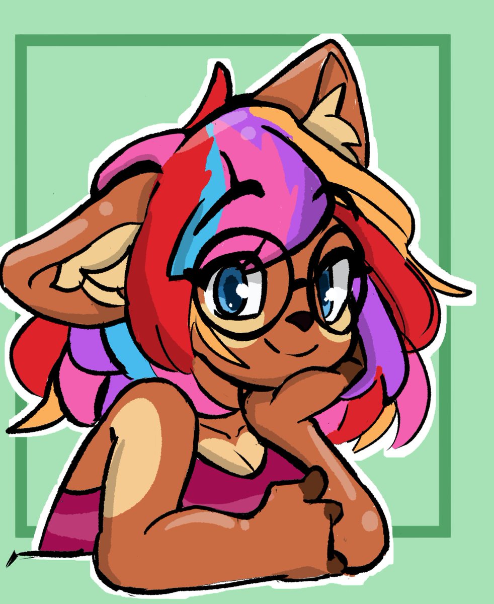 fanart for <a href="/MelodyNosurname/">Melody is on the other place, follow me there</a> and their sona!!!!!