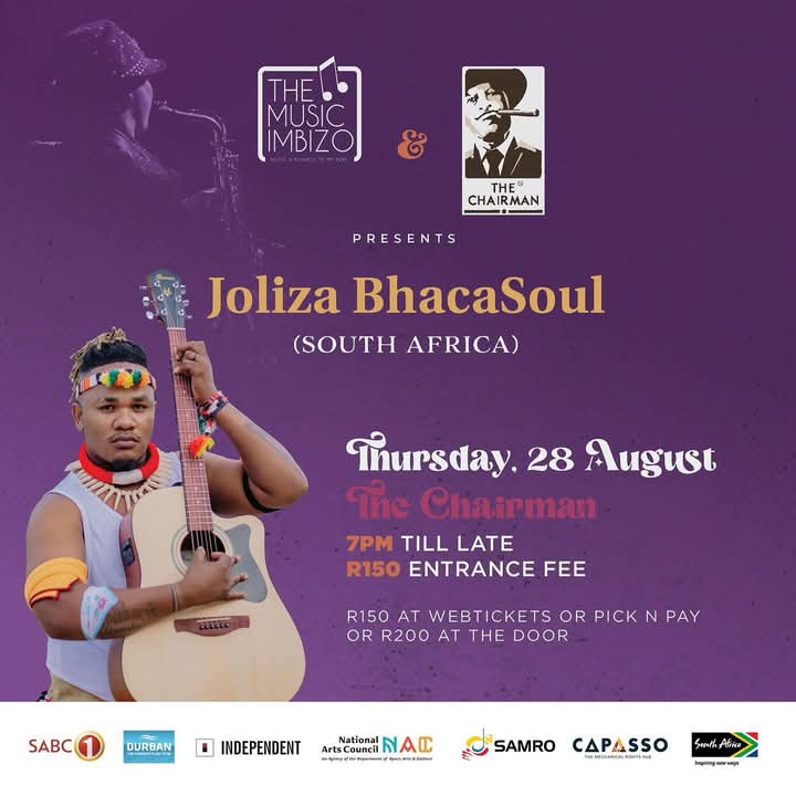 jolizabhacasoul's tweet photo. 📣📣📣📣💥💥💥💥Ushuni WeBhaca Tour📣📣📣📣💥💥💥
#MusicImbizo 
#TheChairman 
#ConcertsSA 
#mendiartcentre 
#selectivelive 
#house87 https://t.co/Zxtb5OM0OE