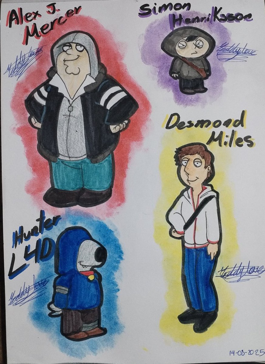 Yeddy_Cove1998's tweet image. Creo que el que da más risa es Alex.

#prototypegame #cryoffear #AssassinsCreed #L4D