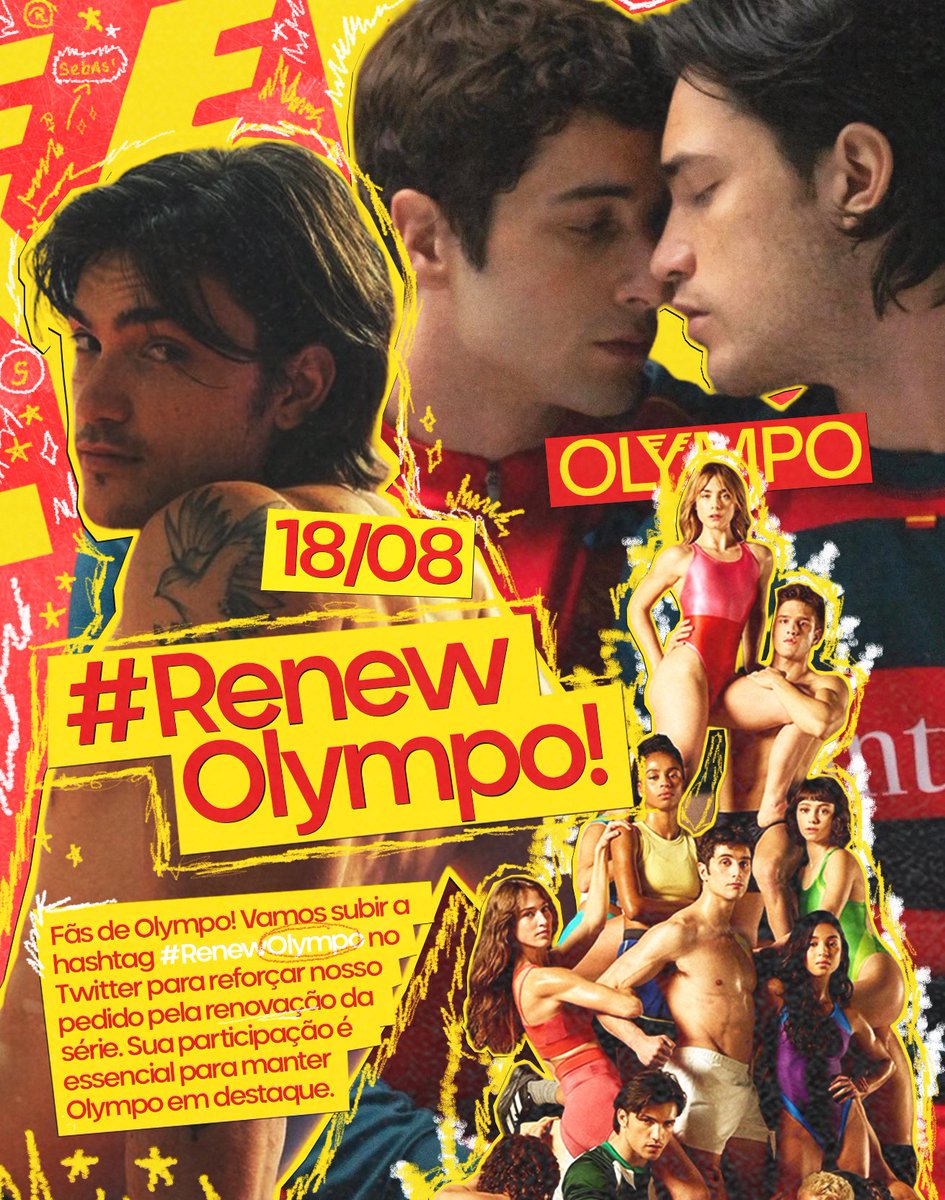 JPeralesBrasil's tweet photo. 🚨 E VAMOS DE TAG? 

Segunda-feira (18/08) às 19:30 iremos subir uma tag para pedir a renovação de “Olympo”! Estejam aqui! https://t.co/9OtvvxAs6D