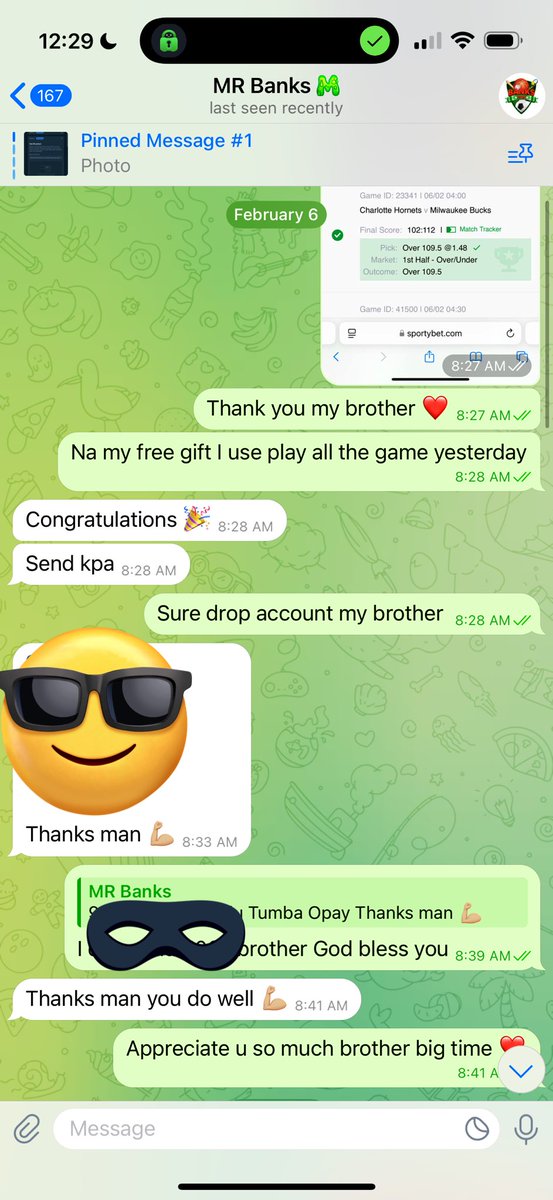 OLAWHIZ (@anonymous_whiz) on Twitter photo I still remember when I won and <a href="/MrBanks/">Kevin Banks</a> replied me instantly on Telegram, even dropped account and I sent back 500k to appreciate him. Iโve always respected what heโs done for the street and I paid my dues.
But for some months now, Iโve tagged and messaged everywhere with no I still remember when I won and <a href="/MrBanks/">Kevin Banks</a> replied me instantly on Telegram, even dropped account and I sent back 500k to appreciate him. Iโve always respected what heโs done for the street and I paid my dues.
But for some months now, Iโve tagged and messaged everywhere with no