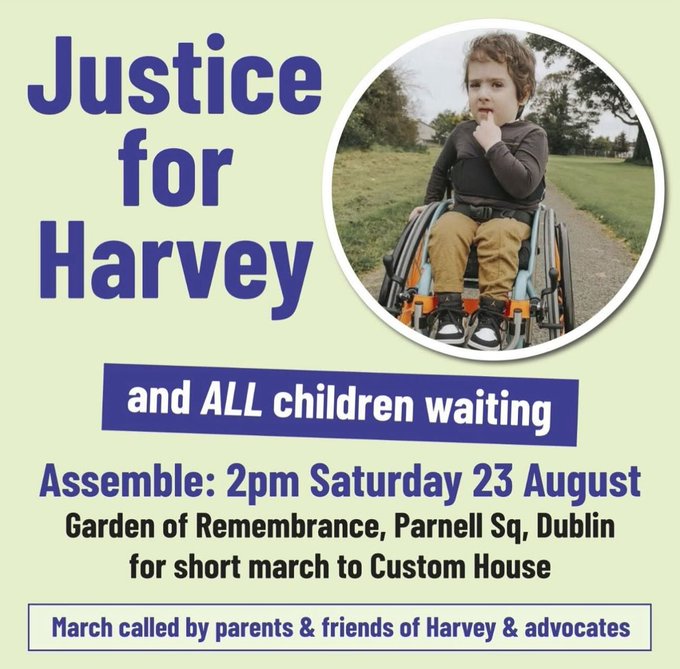 The lives of the most vulnerable children in Ireland depend on your presence at this march.

Please do your best to attend. 
#ResignHarris