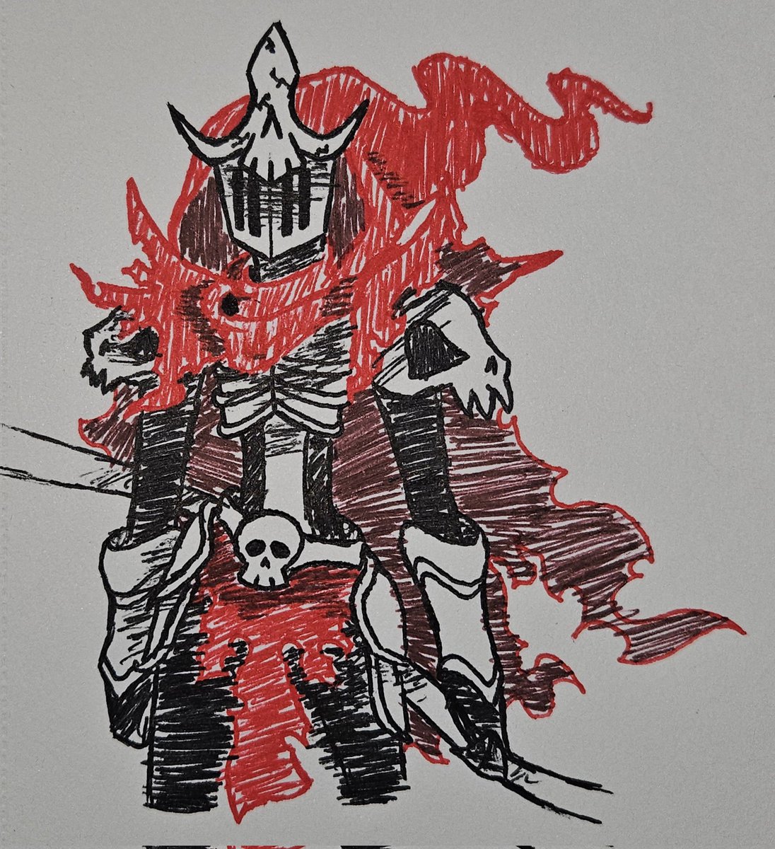 AjaxxxArtsss's tweet photo. Hot topic the person 
#Art #Artshare #Draw #Drawings #Shovelknight #Specterknight #Specterknightart https://t.co/GlemOJp6jY
