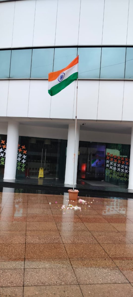 sbikh's tweet image. At the Info Edge office in NOIDA for Independence Day