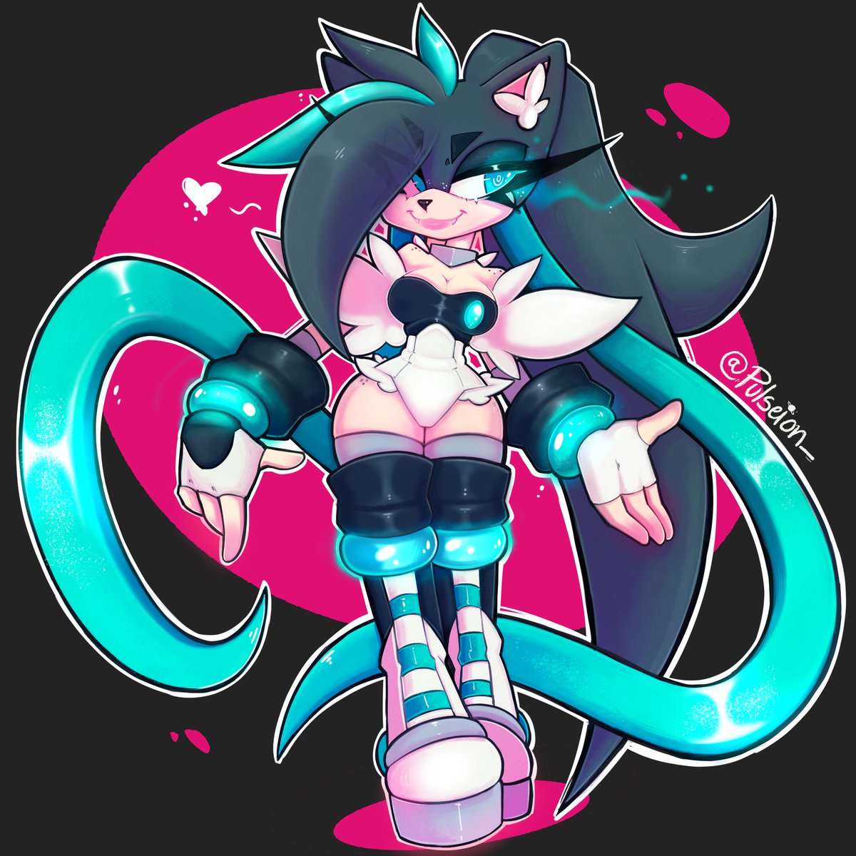 Pulse_ion's tweet photo. I added glowy bits cus it’s in my bones to do so https://t.co/hKZSNPWJF0