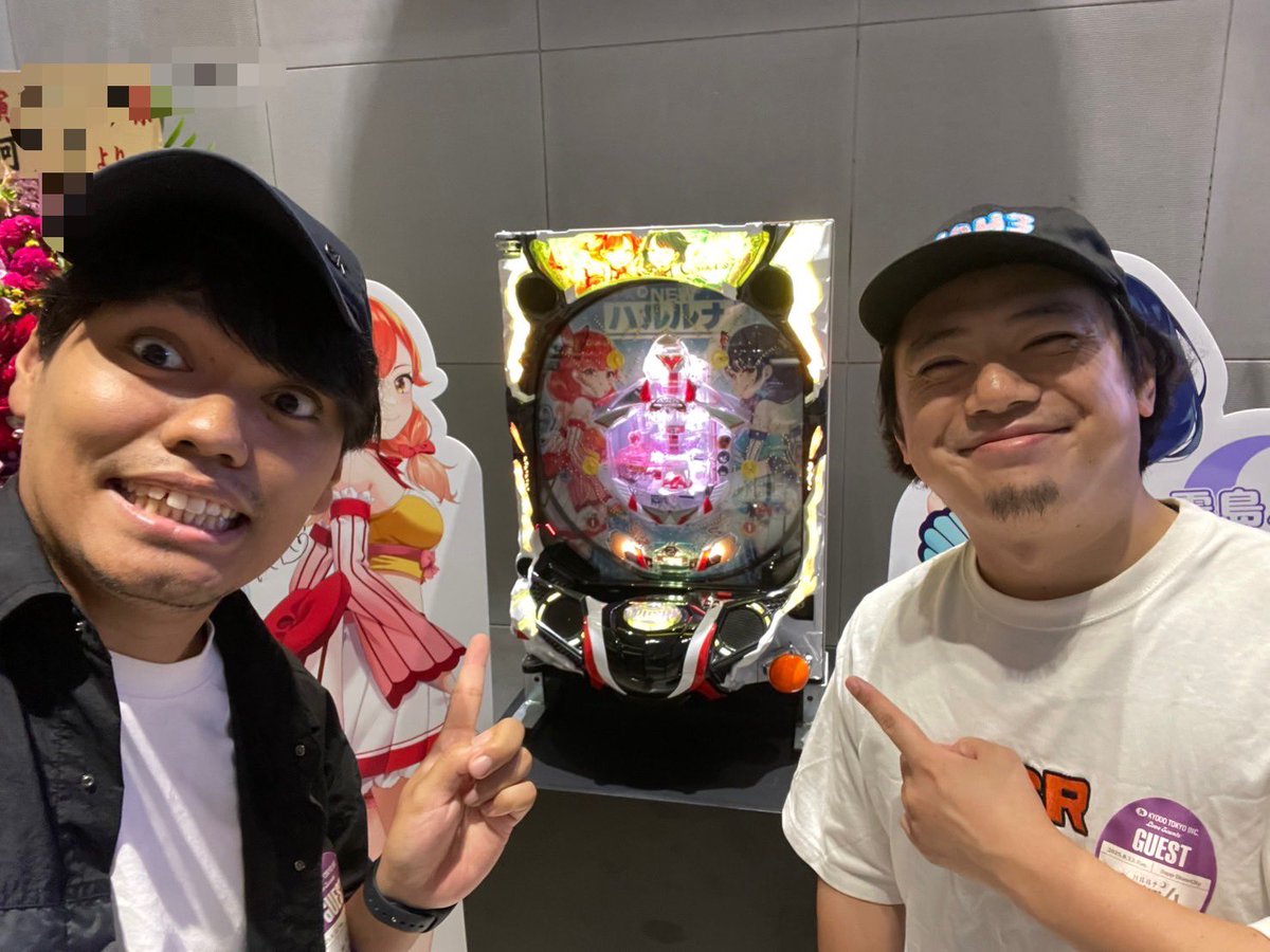先日れんさんと一緒にハルルナのライブに行ってきました！

因縁のトラブルを生み出した平和さんですが、ハルルナのライブが良すぎて相性良くなったかも…？

曲聴いたら平和の台打ちたくなりました😂

明日は123堺インター店さんに初来店です！

#PR