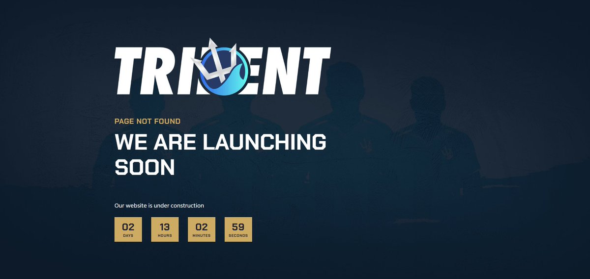 A new website is coming soon, along with some exciting announcements! 👀 

tridentesports.com