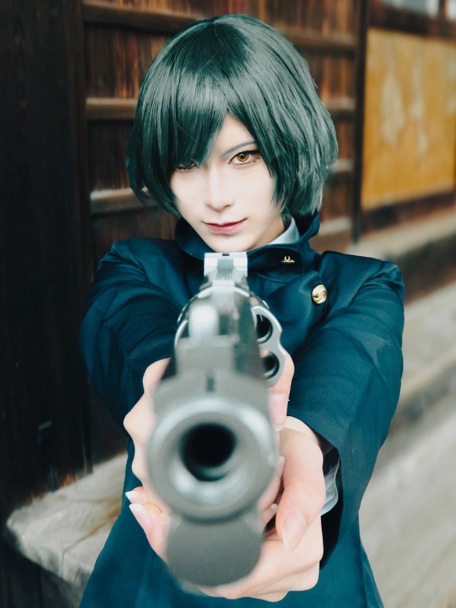 ⚠︎cos / 呪術廻戦 

　　｢　有効射程ギリギリ 
　　　　　　良かった、当たって　｣

'