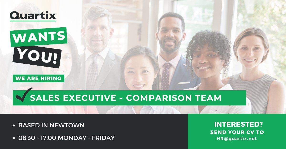 Quartix UK (@quartix) on Twitter photo Join Quartix as a Sales Executive in our Comparison Team. Convert inbound leads, run web demos, own your pipeline, and smash KPIs. B2B telesales exp + strong comms a must.
Apply 👉 hr@quartix.net
#Hiring #Sales #B2B #Telematics Join Quartix as a Sales Executive in our Comparison Team. Convert inbound leads, run web demos, own your pipeline, and smash KPIs. B2B telesales exp + strong comms a must.
Apply 👉 hr@quartix.net
#Hiring #Sales #B2B #Telematics