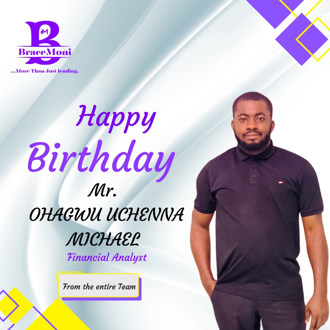 BraceMoni's tweet photo. Happy Birthday to our Financial Analyst!
Your dedication, precision, and financial expertise keep BraceMoni growing strong.
Wishing you joy, success &amp; prosperity in the year ahead. 

#BraceMoni #BraceMoniCommunity #HappyBirthday #FinanceWhiz #TeamCelebration https://t.co/7qDWzlVS4a