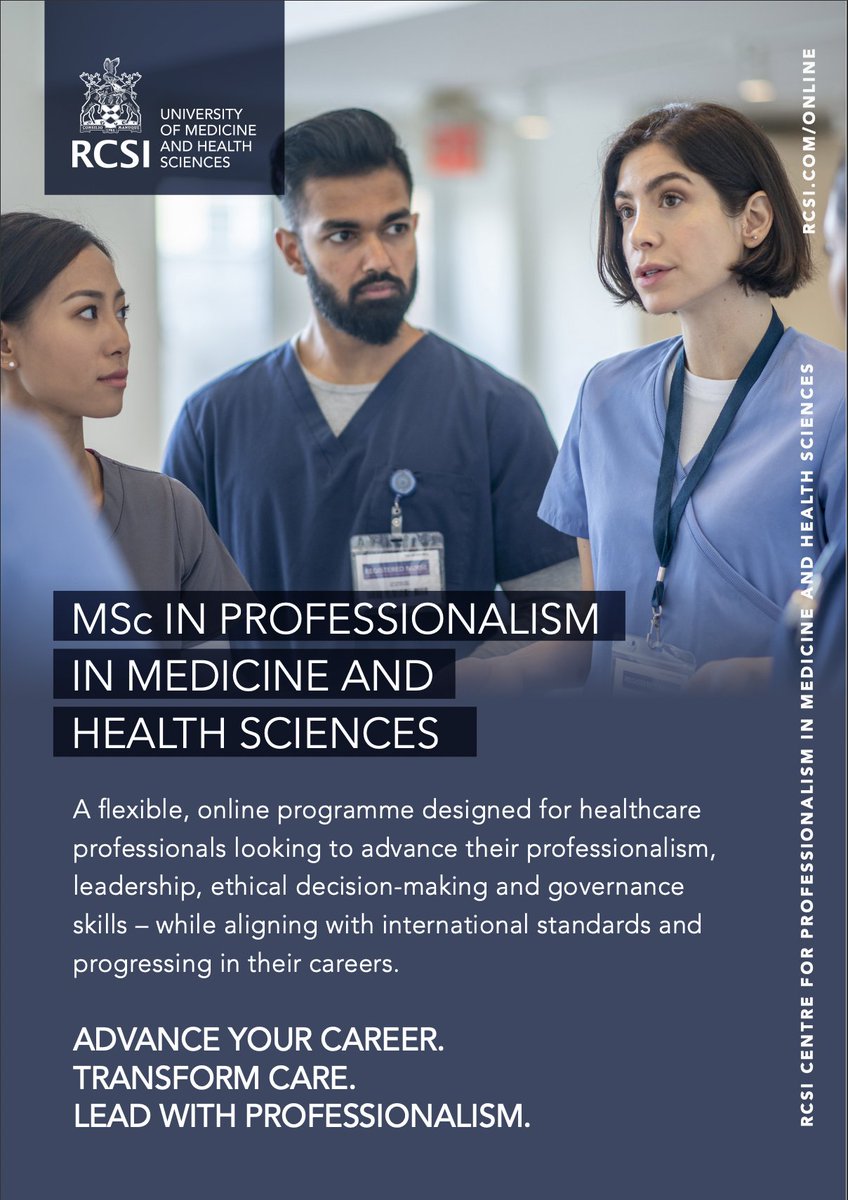 RCSI Medical Professionalism tweet media