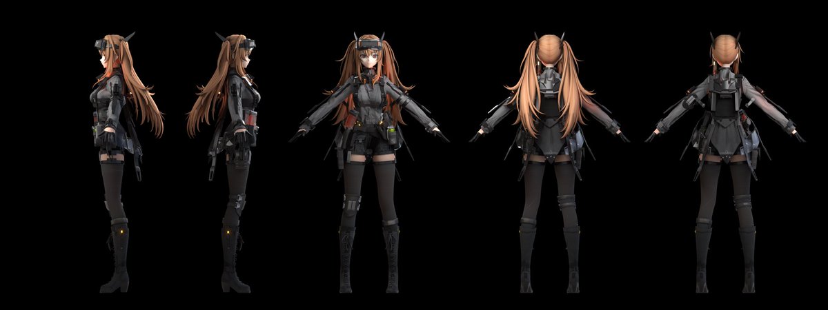acorecell's tweet image. GFL2: Exilium Concept Art Work 8
