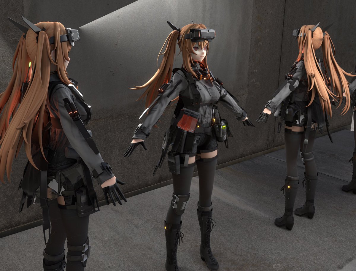 acorecell's tweet image. GFL2: Exilium Concept Art Work 8