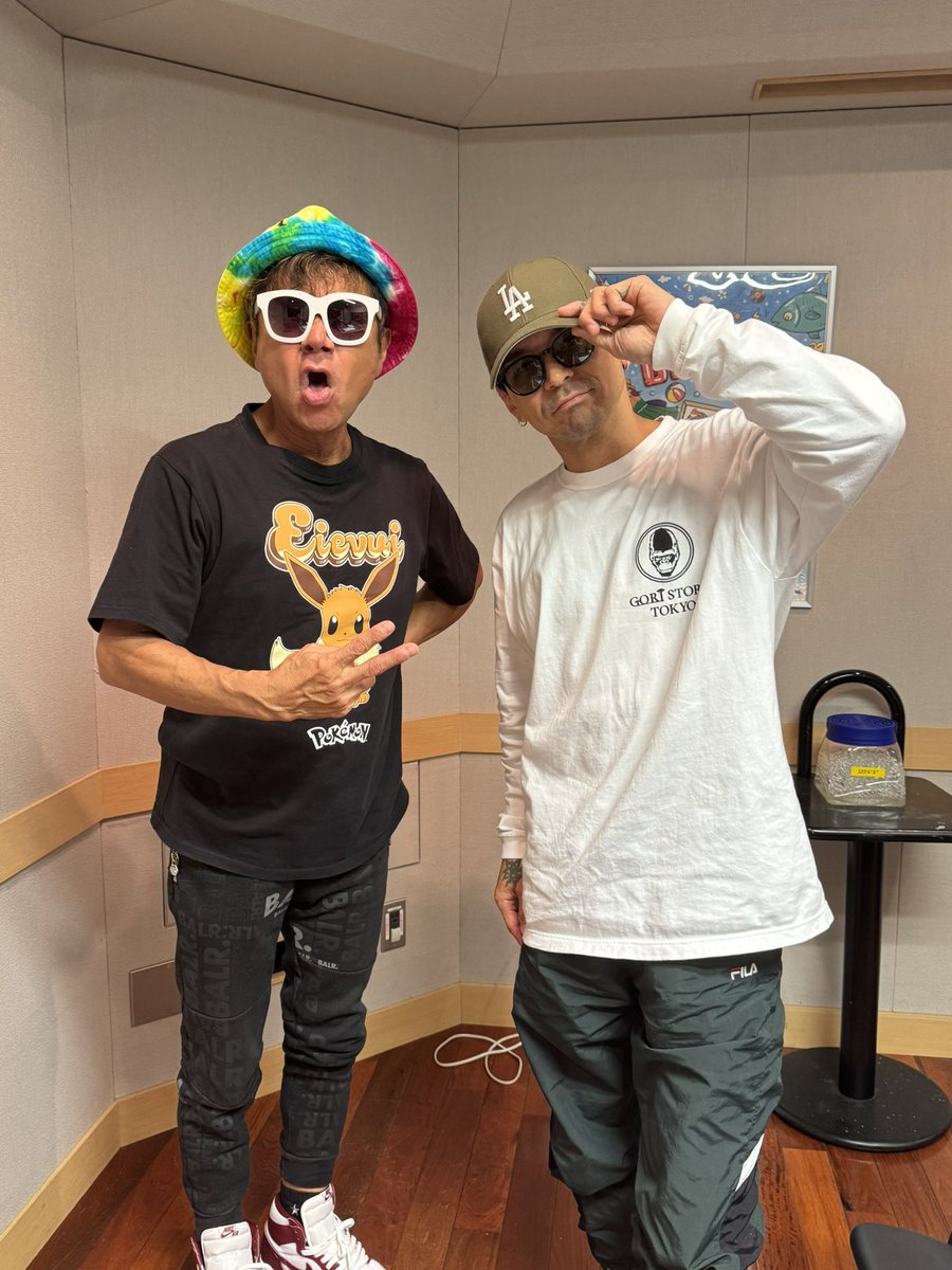 #伊津野亮 
×
SIMO JAPさん（<a href="/simon_jap/">𝔰𝔦𝔪𝔬𝔫 𝔧𝔞𝔭</a>）
×
DJ YUTAKAさん（<a href="/DJYUTAKA/">Y鷹</a>）

アルバム要チェックです！
ありがとうございました‼️

Instagramは

SIMON JAPさん
instagram.com/simon_jap?utm_…

DJ YUTAKAさん
instagram.com/djyutaka?utm_s…

#icocoon #ハネキン #BAYFM