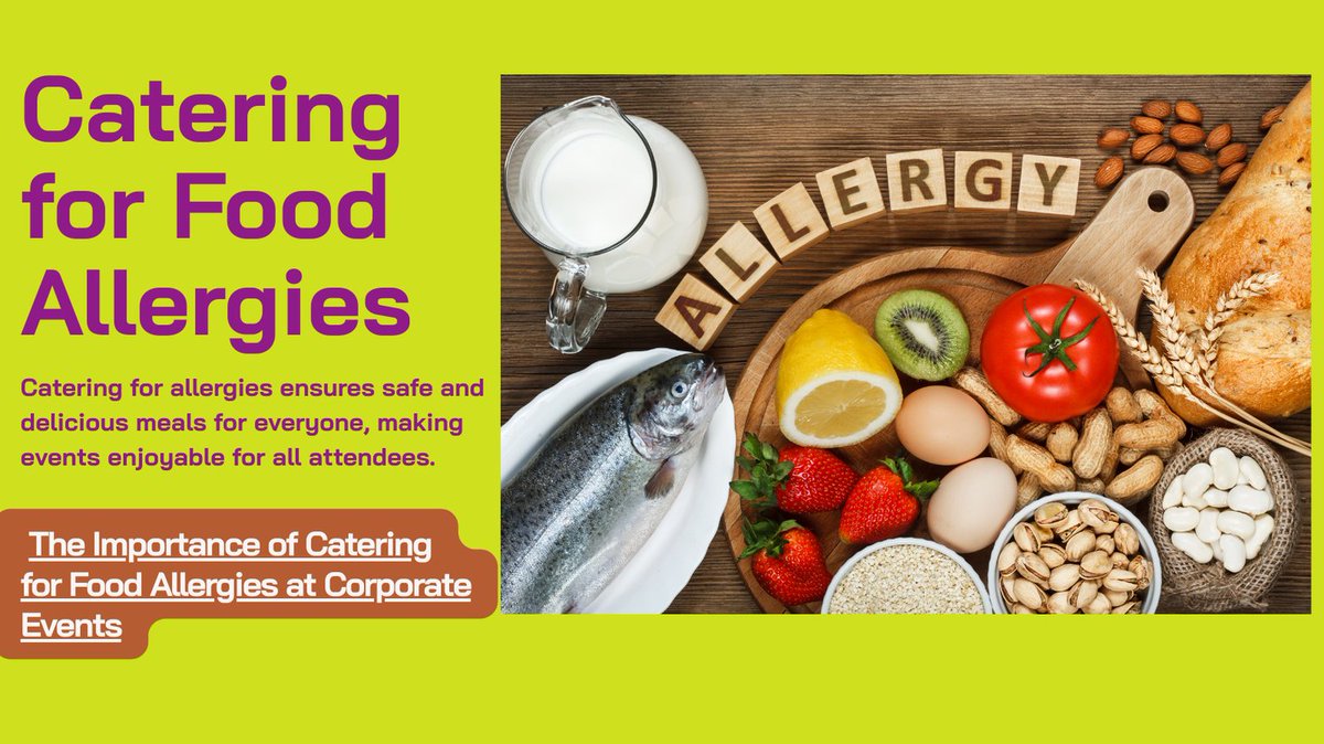 🍽️✨ Everyone’s included.
From gluten-free to nut-free to vegan, catering for allergies is a big part of any event.#CorporateEvents #AllergyFriendly #CorporateEvents#EventPlanning#AllergyAware #eventprofs