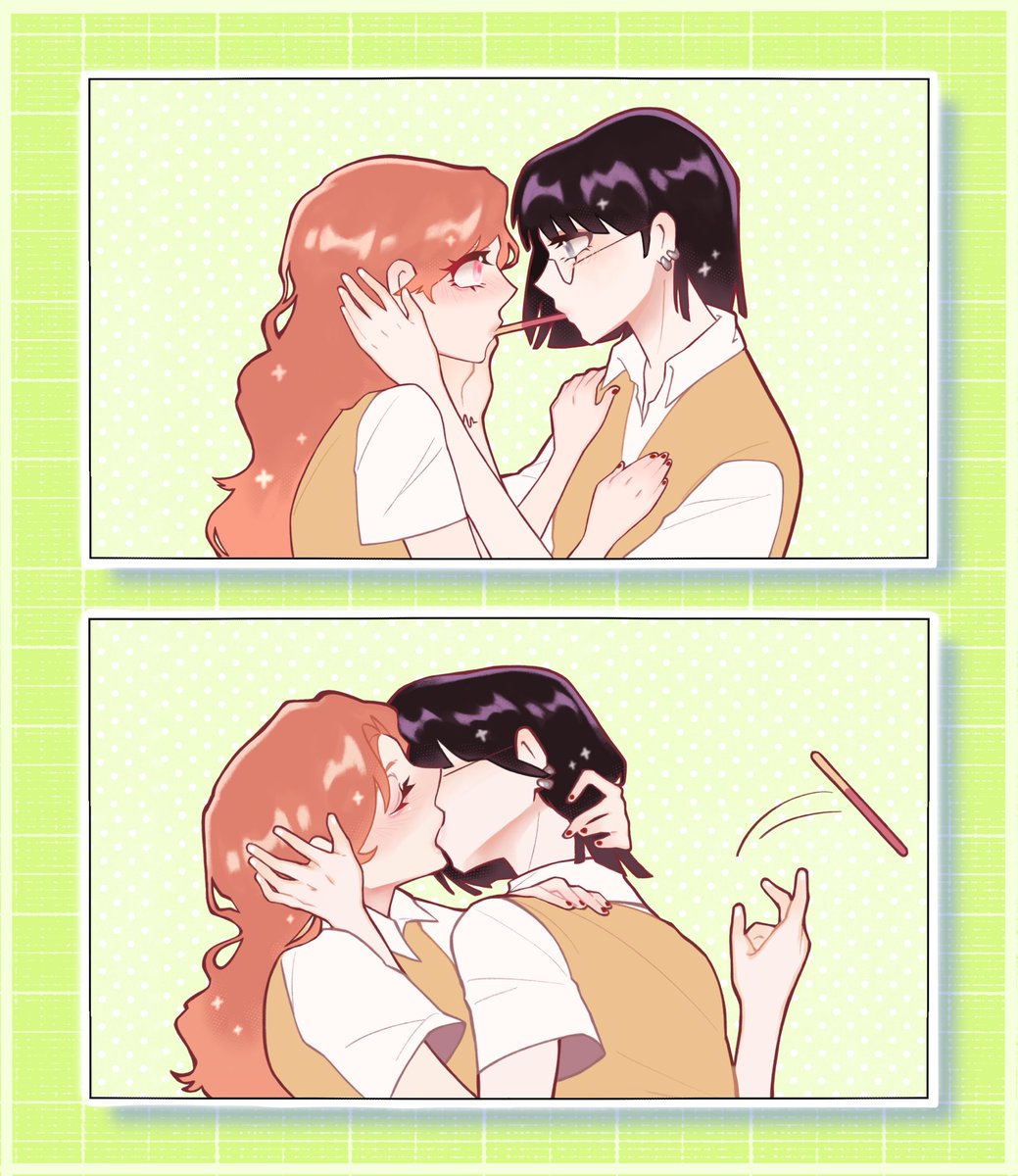 Matching your yearn #greenyuri #tgswiiwagaa #mitsuaya