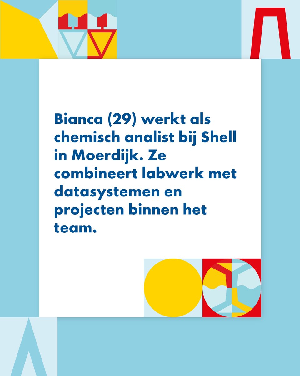 Shell_Moerdijk's tweet image. Bianca (29) is analist én datasysteembeheerder bij Shell Moerdijk. Ze blijft leren en groeien – op het lab én thuis, waar ze haar dochters het goede voorbeeld wil geven.

Lees haar verhaal in Chemie Magazine: bit.ly/40DN4F1

#DeEnergieVan #ShellMoerdijk