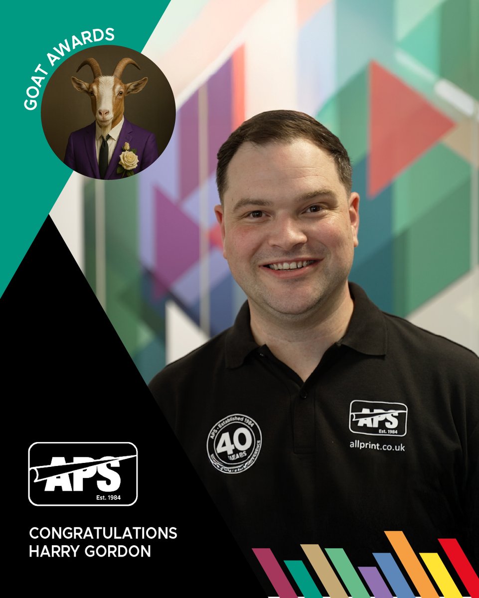 All Print Supplies (@aps_allprint) on Twitter photo π Meet our July G.O.A.T. winners! π
These APS legends go above & beyond every day:
π Alan Emanuel β Warehouse
π Carl Egan β Internal Sales
π Michael Reeves β Delivery Driver
π Harry Gordon β External Sales
π Thanks for making a real difference!
#MakingAMaterialDifference π Meet our July G.O.A.T. winners! π
These APS legends go above & beyond every day:
π Alan Emanuel β Warehouse
π Carl Egan β Internal Sales
π Michael Reeves β Delivery Driver
π Harry Gordon β External Sales
π Thanks for making a real difference!
#MakingAMaterialDifference