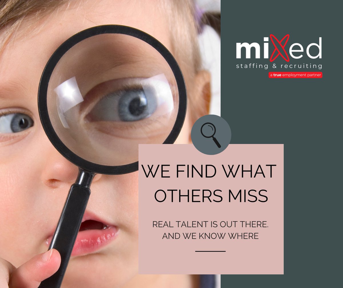 MixedStaffing's tweet image. &quot;Expand your horizons and find the perfect candidate with mixed staffing! Don&apos;t miss out on top talent that others overlook. #MixedStaffing #InclusiveHiring #DiverseWorkforce #FindTheBest&quot;