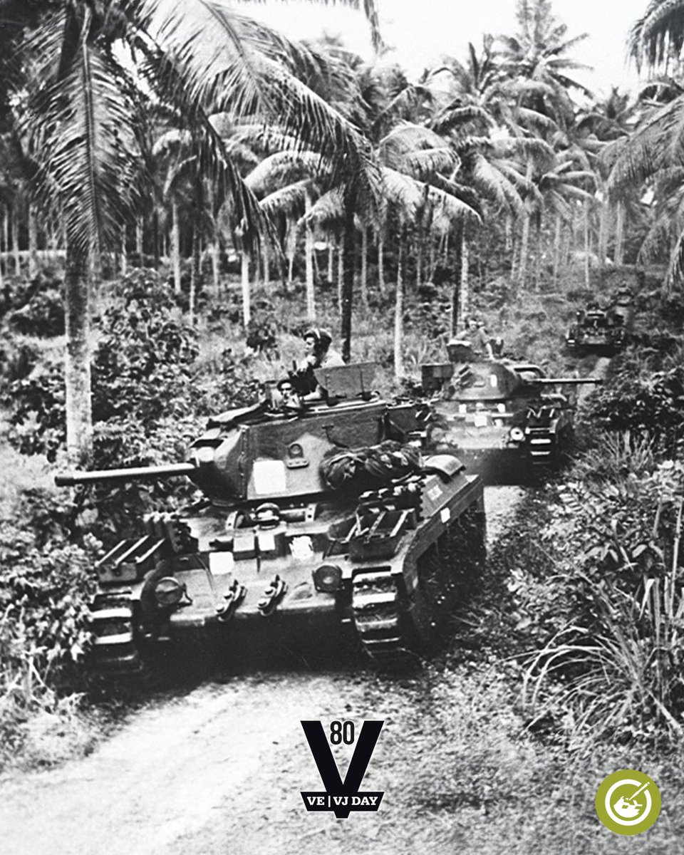 🗓️VJ Day marks the day Japan surrendered on 15 August 1945 - 80 years ago today. 

WWII was over.

Although fighting continued for some weeks as isolated Japanese garrisons fought on, VJ Day represents the end of one of the bloodiest and hardest fought parts of the conflict.