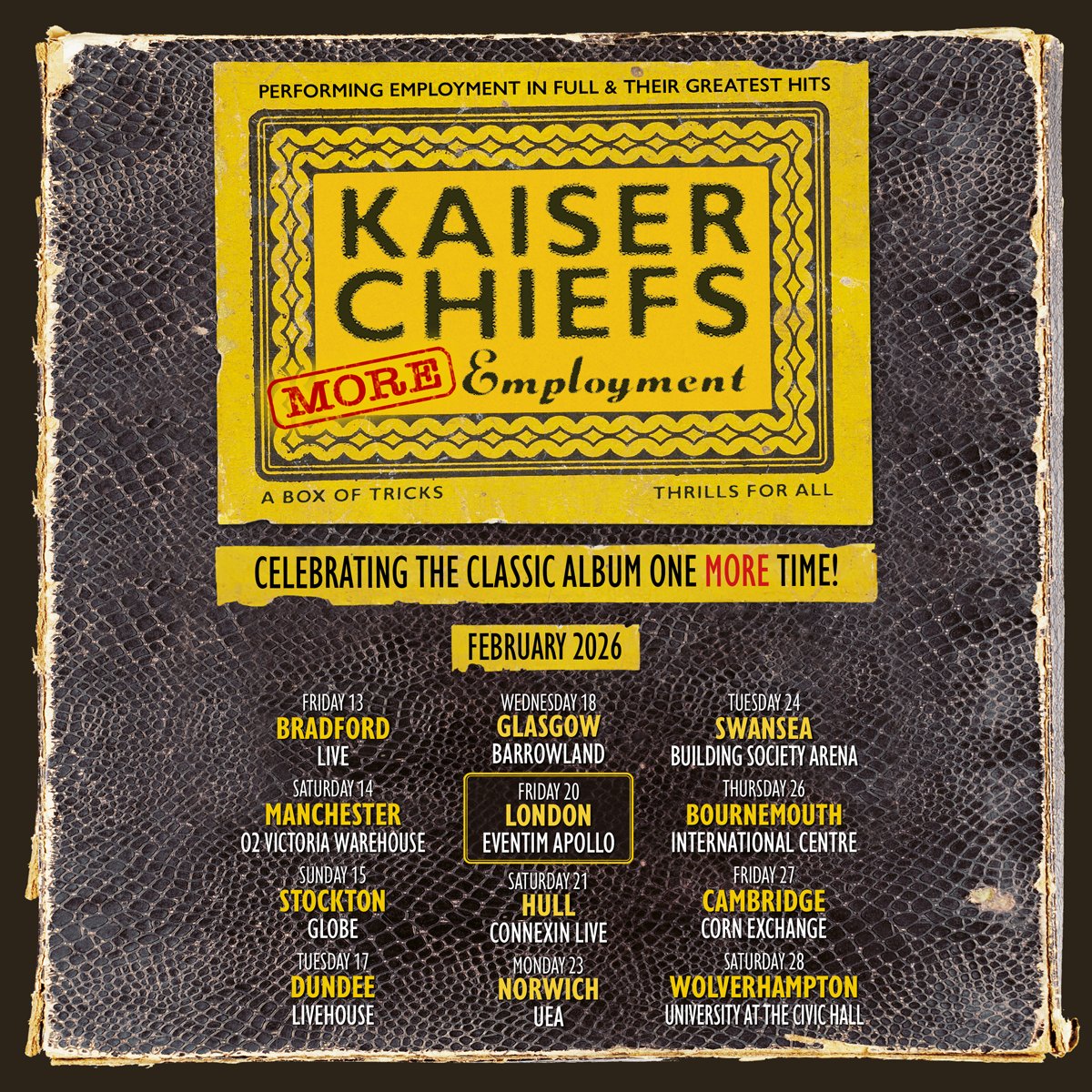 Kaiser Chiefs tweet media