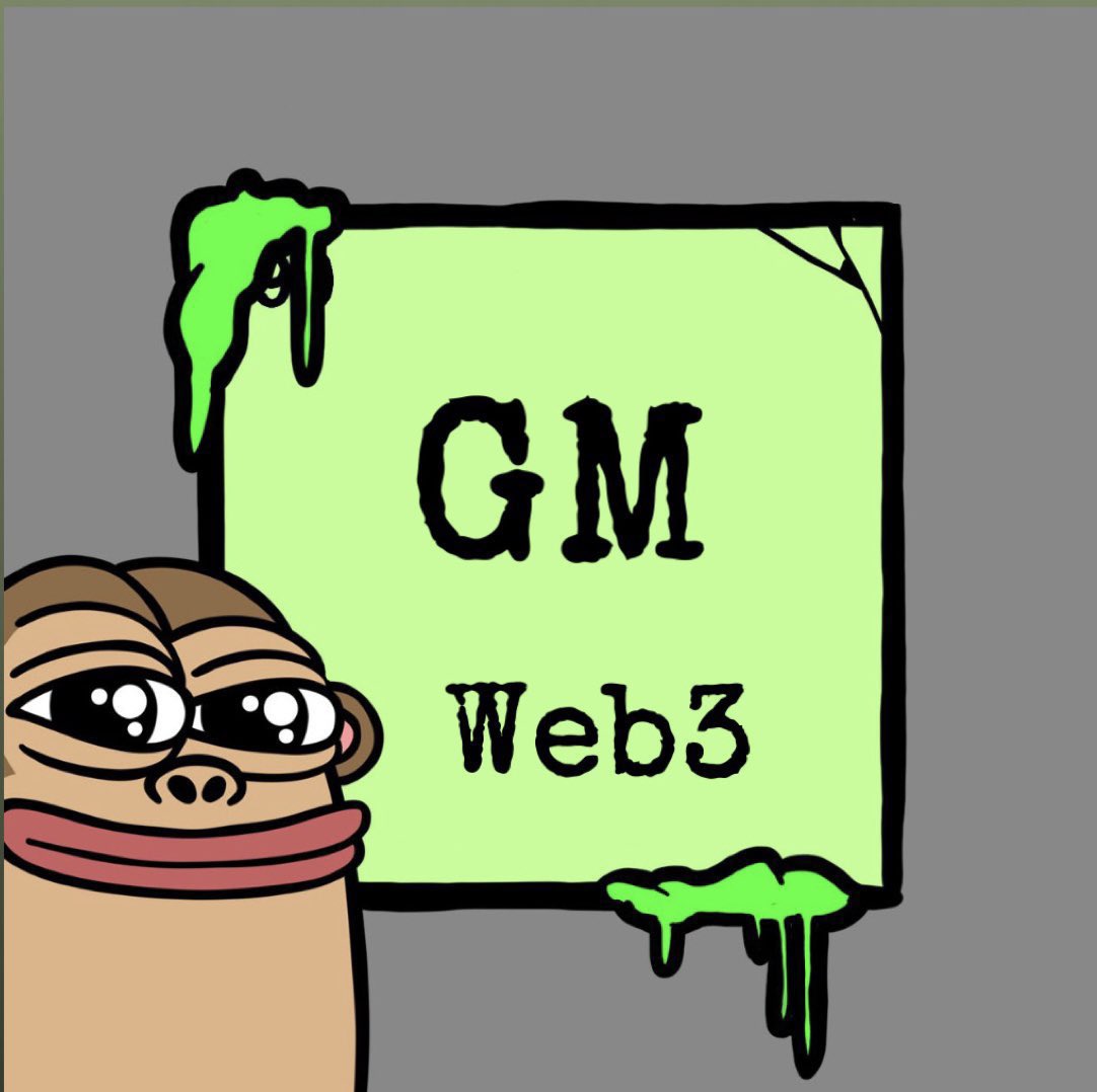 GM Web3 ☀️

Say it back for good luck 🍀🤞🏼