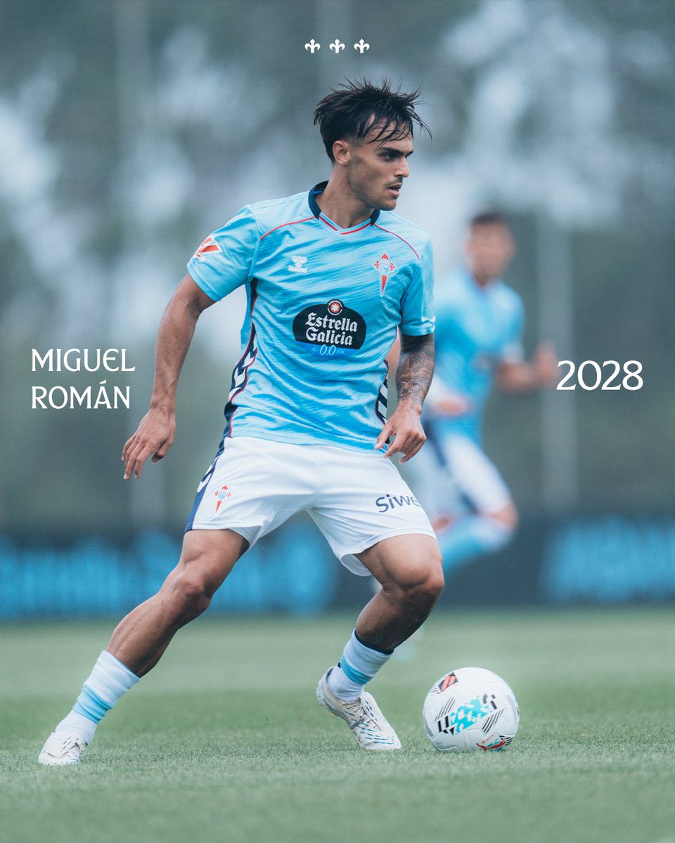 🚨 ¡𝐎𝐅𝐈𝐂𝐈𝐀𝐋!

✅ 𝗠𝗜𝗚𝗨𝗘𝗟 𝗥𝗢𝗠𝗔́𝗡 renueva con el Celta.

📝 Amplía su contrato hasta junio de 𝟮𝟬𝟮𝟴.

👉🏻 Contará con ficha de 𝗣𝗥𝗜𝗠𝗘𝗥 𝗘𝗤𝗨𝗜𝗣𝗢.