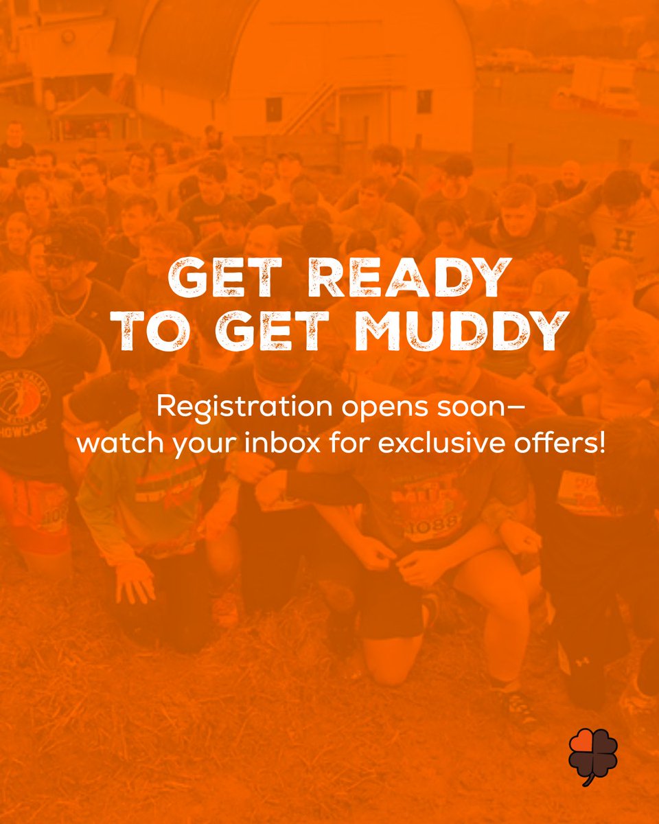 Registration is opening soon for Mudfest 2026 on May 2! Get excited for a day of mud, fun, and memories – all for a good cause. NEW things are coming this year! Learn more about Mudfest here: ow.ly/xhY850WGgOZ