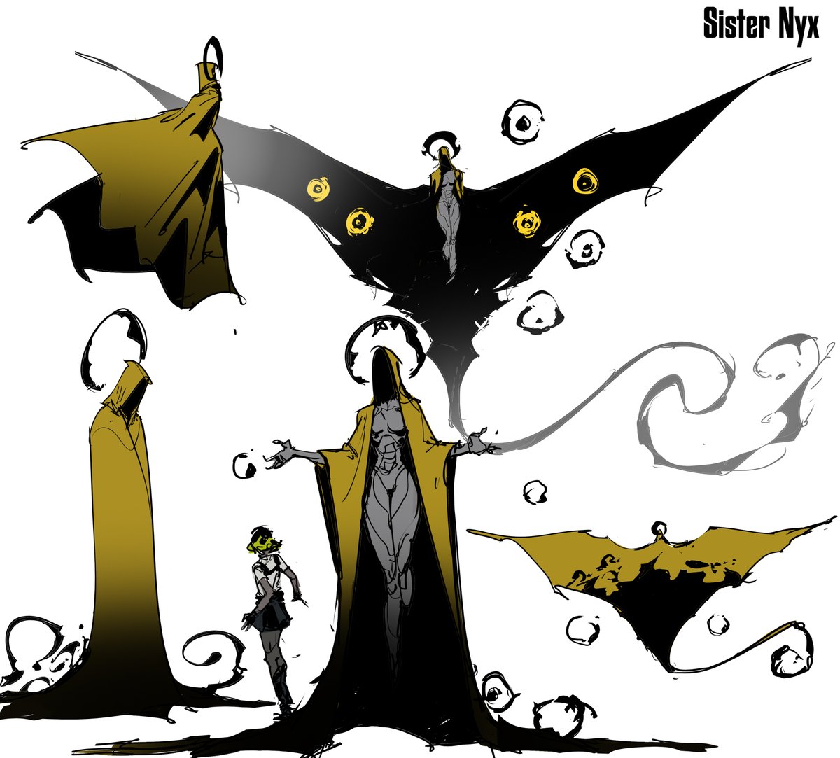 Polluxery's tweet image. Nyx
#OC