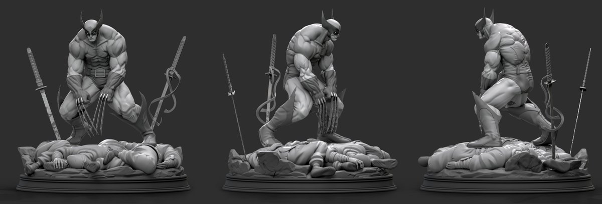 My final version for the #JoeMADChallenge
WOLVERINE
#Zbrush #3DCG