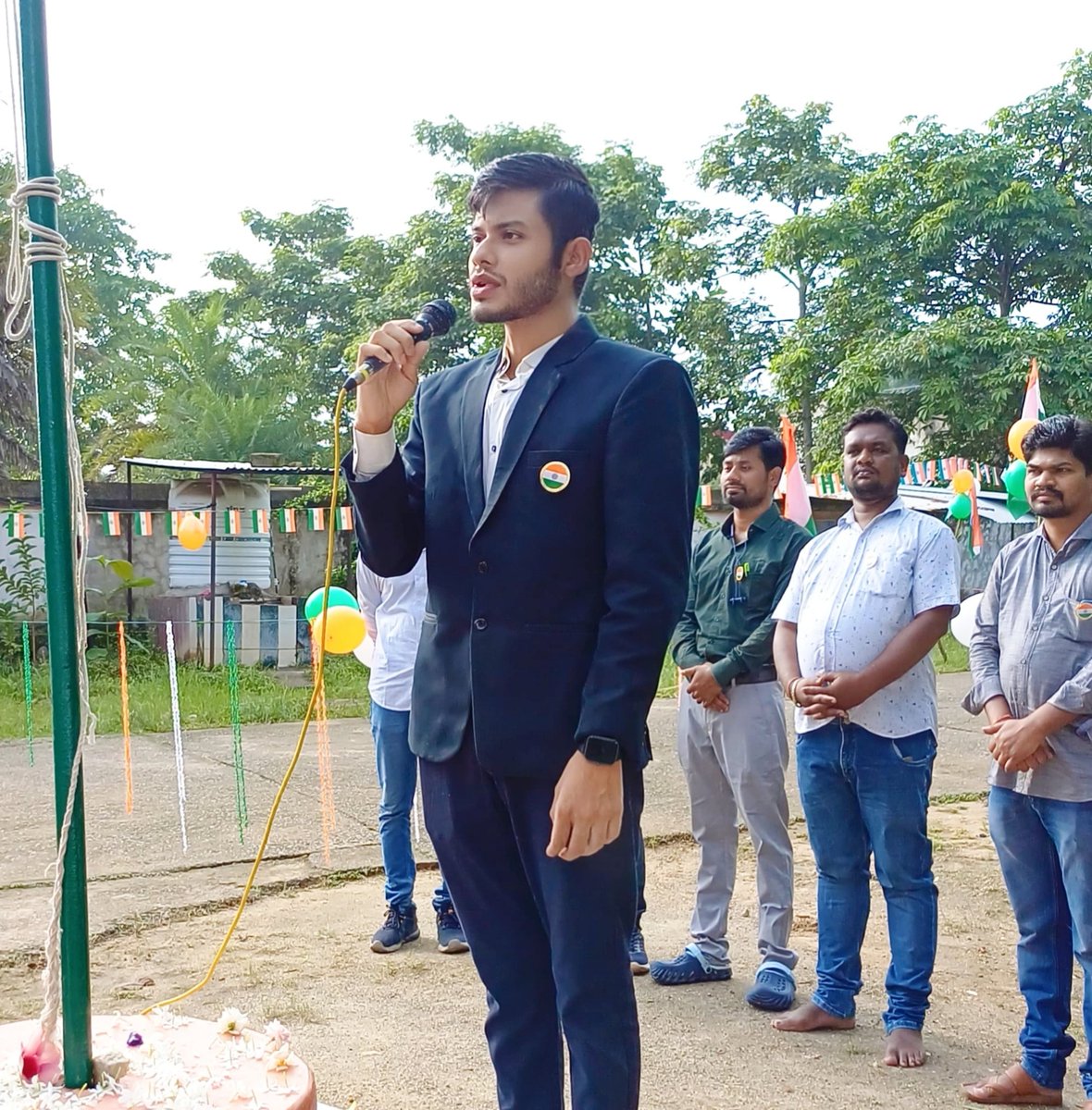 Our flag flies high because it carries the breath of every martyr. Freedom is not a gift from history, it’s a duty for the future.🇮🇳

#IndependenceDay
#IndependenceDay2025 
#India