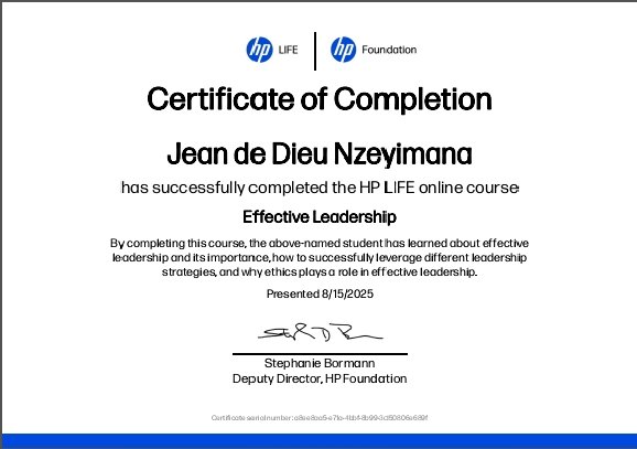 Excited to announce my completion of the #HPLIFE Effective Leadership course on <a href="/Goodwall/">Goodwall</a>! Gained valuable skills in leadership strategies, ethical decision-making, &amp; adaptability-ready to apply them to create positive change in my work and community. 💪
#Leadership #Goodwall