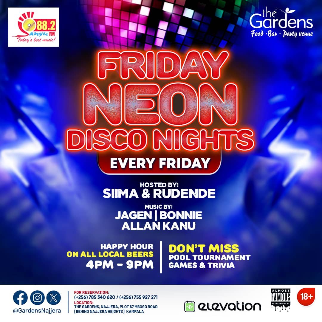 Tusiimbula at exactly 4 PM - Najjera Time.