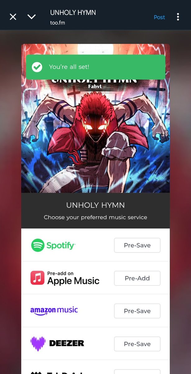ImMarkJr's tweet photo. @FabvLMusic @thirdphp So excited for this song, it already sounds fire! https://t.co/tbBCJcXQf4