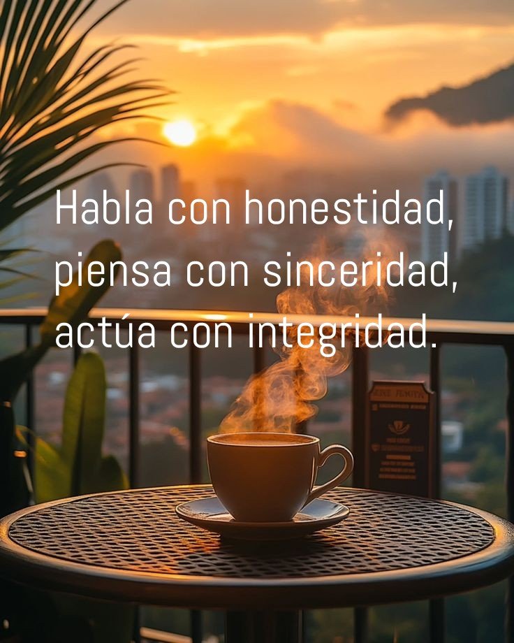 JimsPosts's tweet photo. Habla con honestidad, piensa con sinceridad, actúa con integridad. #viralpost2025 #viralpost #BuenosDías #Felizvi https://t.co/D062qQFTQ4