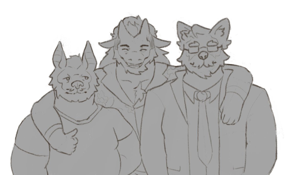 sunburntdragon's tweet photo. Figured I should put what little artistic talent I have to use. Here's a sketch https://t.co/AZrwuIjO8m