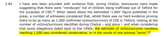 The majority of grooming gang perpetrators are here legally

To highlight this, there were as many Pakistani adult males in Telford as there were victims in the town

For every Pakistani man in Telford, there is a British child racially and religiously targeted for rape and abuse